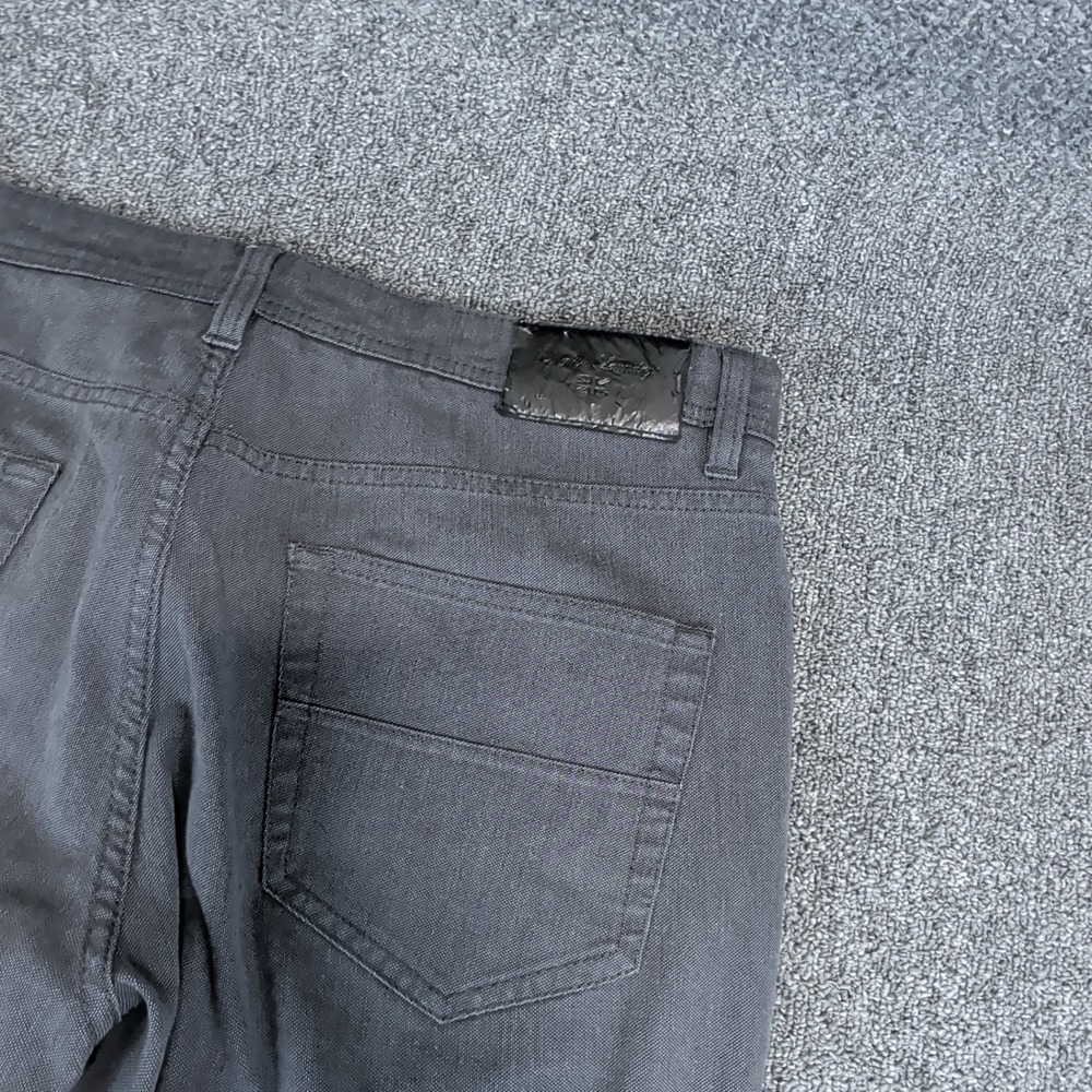 English Laundry Modern Straight Leg Pants Mens 36x30 Grey Cotton Stretch Chino - Picture 6 of 10